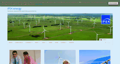 Desktop Screenshot of ipek-energy.com